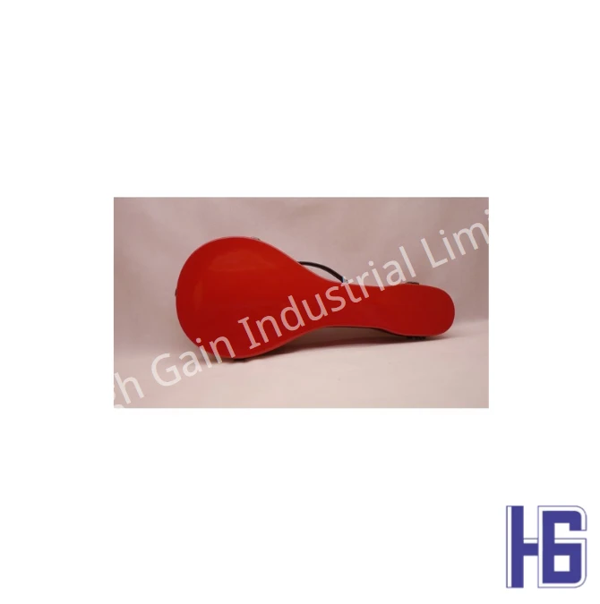 Carbon Fiber A-Shaped Mandolin Case in Red